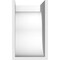 Ekena Millwork Standard Del Monte Architectural Grade PVC Rafter Tail, 6"W x 10"H X 12"L RFTP06X10X12DEL - alternate 3